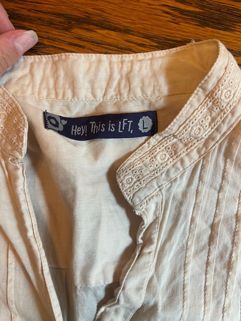 Babydoll shirt